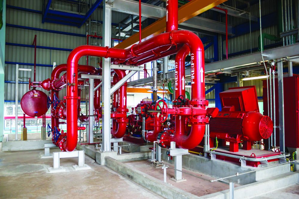 Discharge-line valves, gauges and fittings